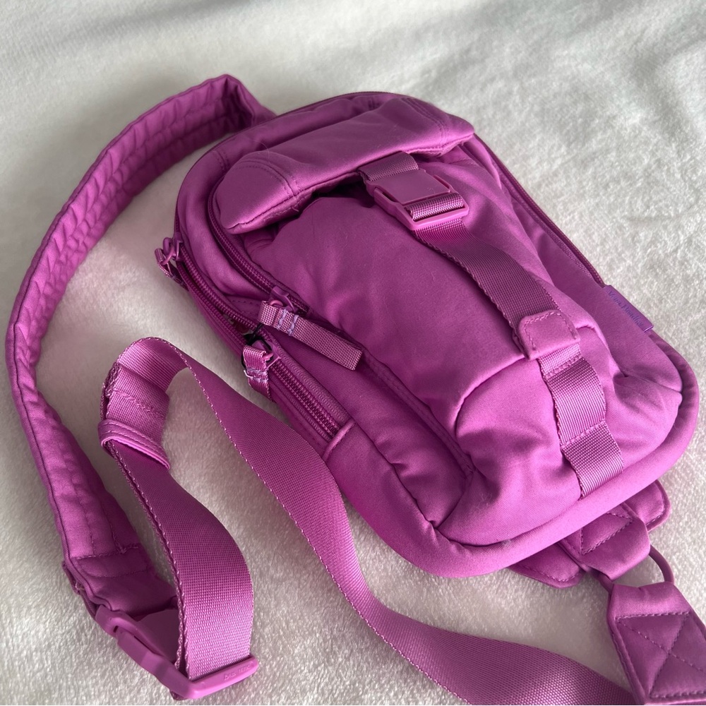 NEW Vera Bradley Womens Cotton Utility Sling Backpack Travel Bag